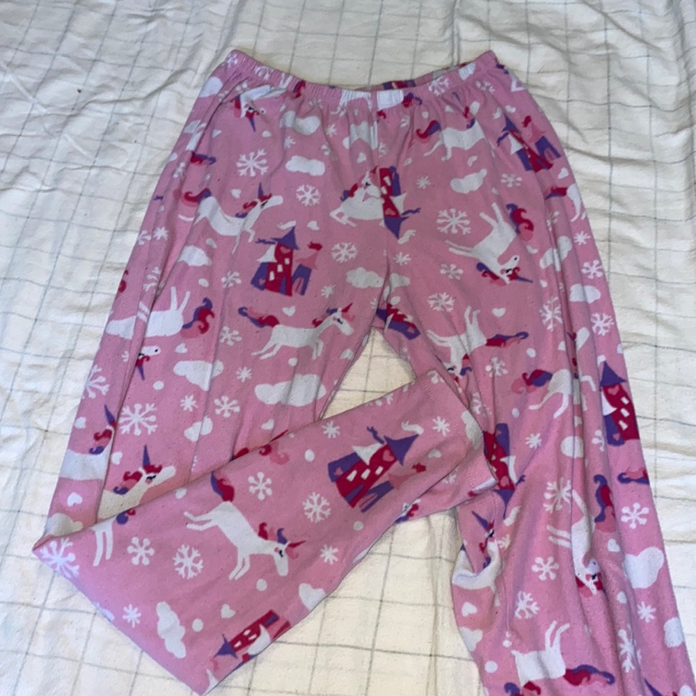 Unicorn PJ pants.